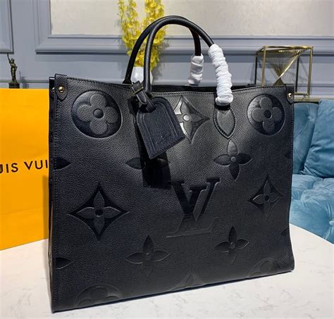 lv big black bag